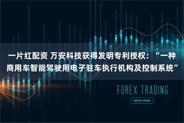 一片红配资 万安科技获得发明专利授权：“一种商用车智能驾驶用电子驻车执行机构及控制系统”